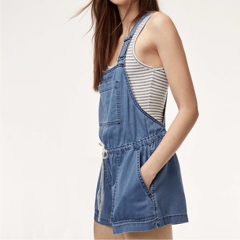 NWOT Wilfred Free chamberlain short overalls. - Picture 3 of 7